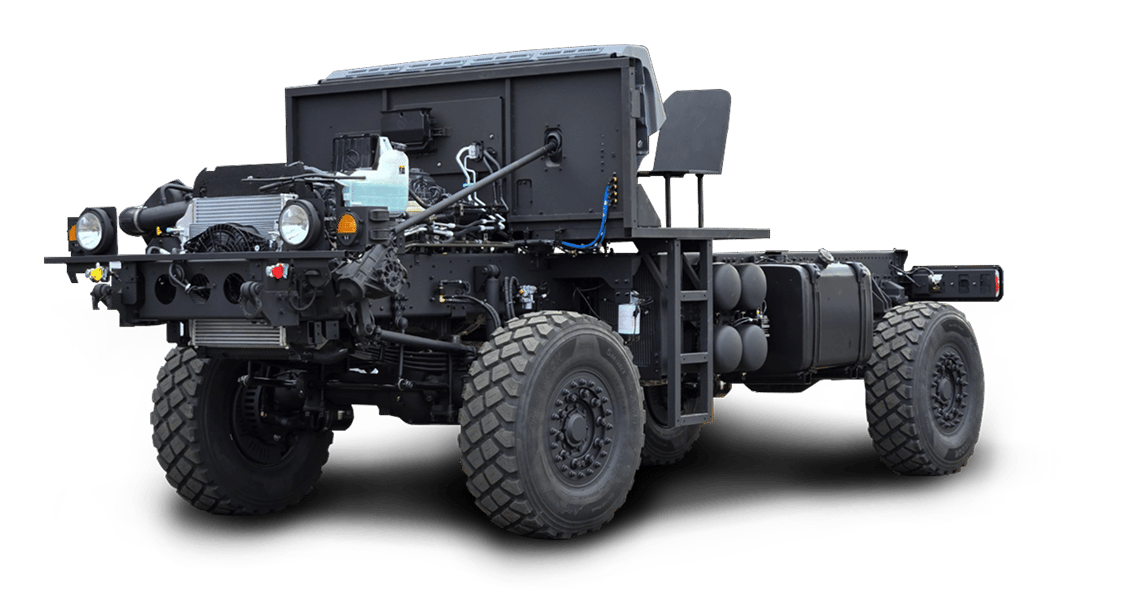 Medium Class Bare Chassis(4X4) image